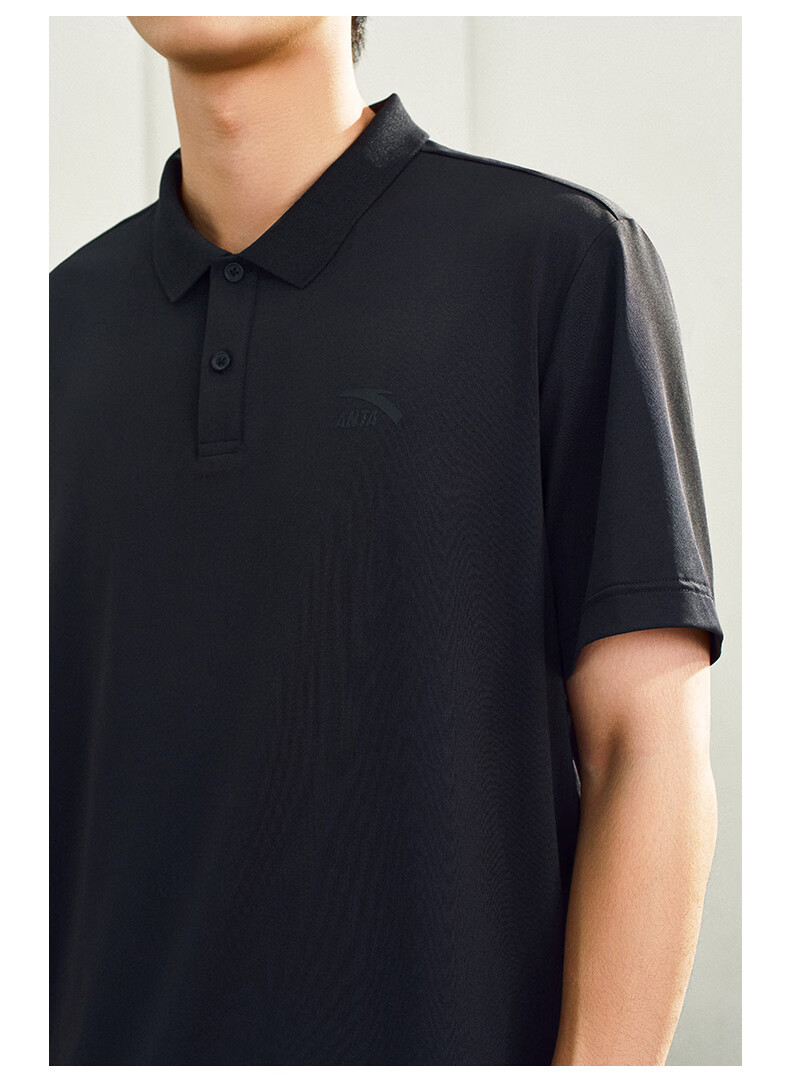 Anta Xingdong Polo | Casual Collared Short Sleeve Men's Summer Quick-Dry Business Commuter Colorful Polo Shirt Top 18
