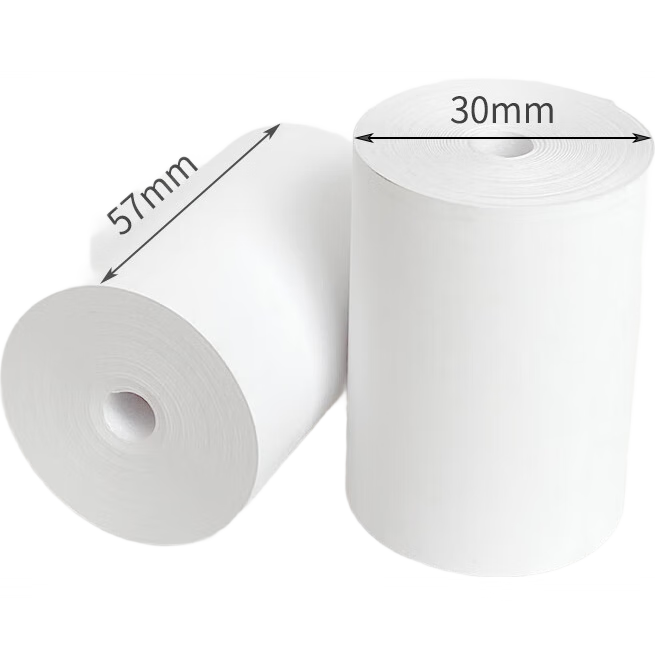 Youku Thermal Receipt Paper, 57*30 Cm, Meituan Takeout PO Supermarket Receipt, Microcomputer Card Machine, Single Machine, 36 Rolls
