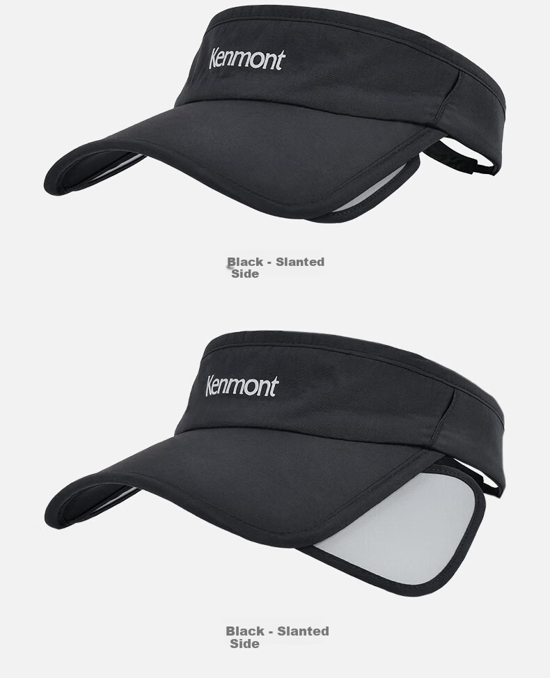 Kenmont Summer Outdoor Tennis Hat, Sun Hat for Men, UV Protection, Sunshade Cap, Anti-UV Running Visor, 3675 9