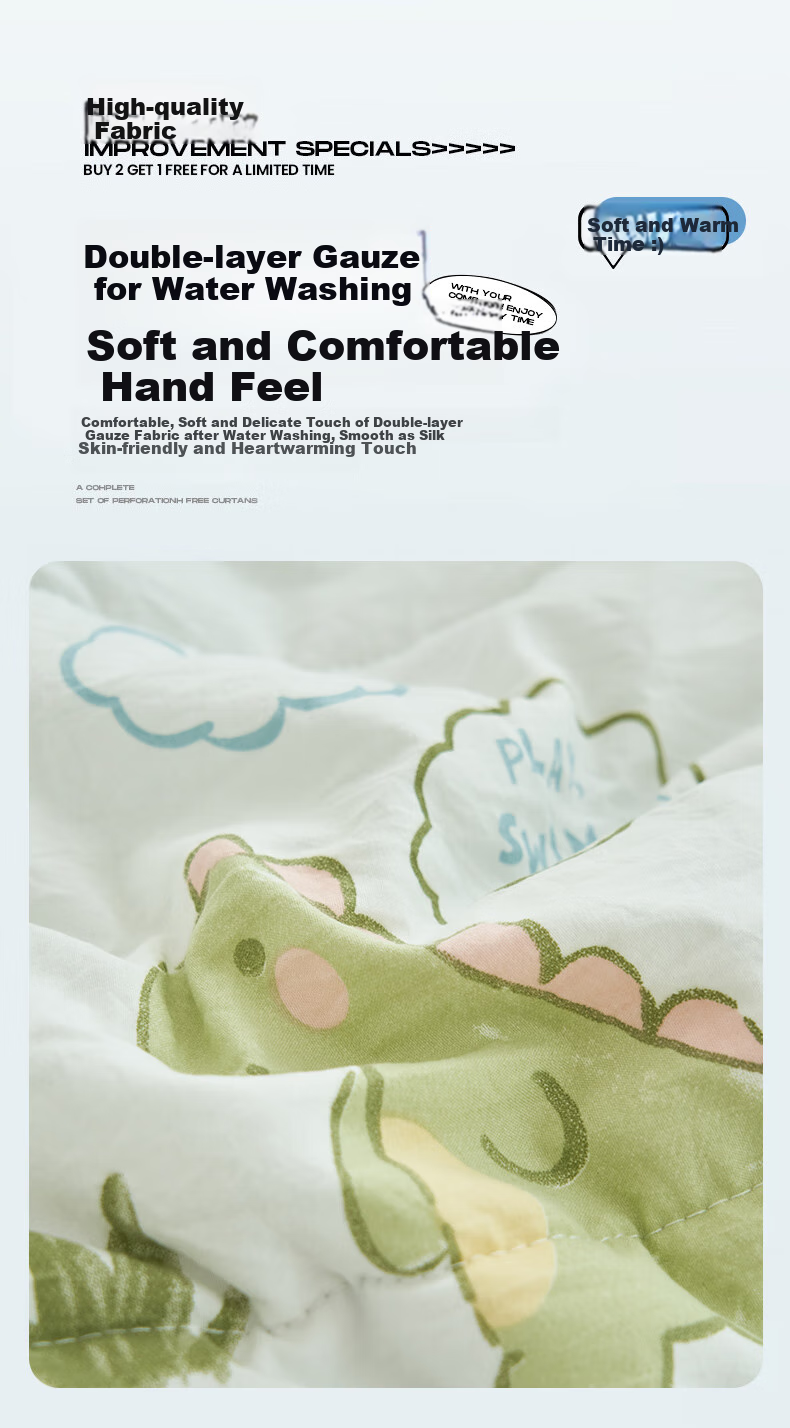 Grace Class A Fabric Doudou Fleece Summer Quilt, Single Person Summer Air Conditioning Quilt, Cooling Comforter, 150*200cm 4