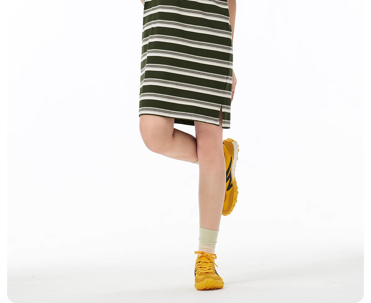 CAMEL Outdoor Polo Dress 2025 Spring Summer Elegant Short Sleeve T-Shirt Dress Women Loose Small Size Polo Dress L 9