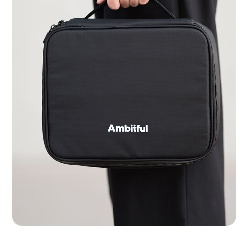 AMBITFUL Zhijie Zoom P7 Multifunctional Storage Bag Portable Photography Camera Lens Case for Top Flash Fill Light Outdoor Protection Bag [L Large] 14