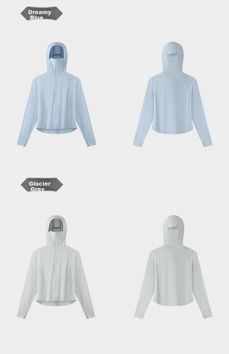 361° Women's Sunscreen Jacket Spring Summer UPF150+ UV Protection Sports Coat Cooling Antibacterial Cape 662624603-4 35