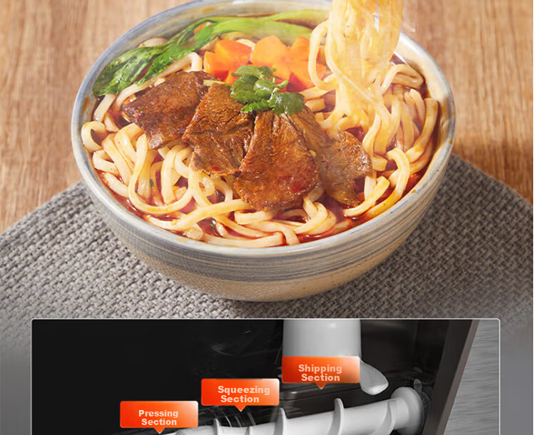 Joyoung Home Noodle Maker, Fully Automatic Multi-Functional Pasta Machine, Multiple Die Heads And Dough Kneading Machine, Electric Dumpling Wrapper Maker YN-L12 23