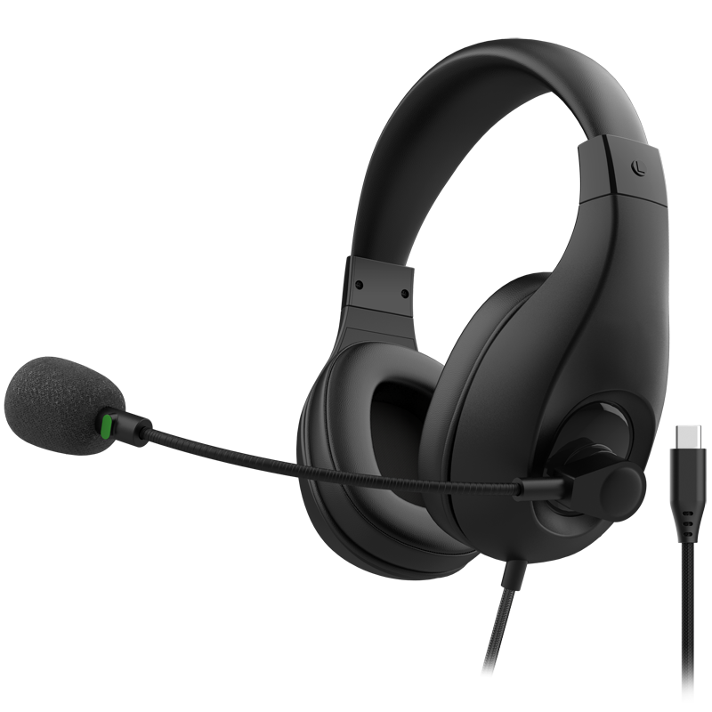 DANYIN D310 Type-C Headphone with Microphone for English Listening And Speaking Exams, Gaming, Karaoke, Compatible with IPhone 15, Huawei Mate 60, IPad Tablets, Xiaomi C-Type Earphones