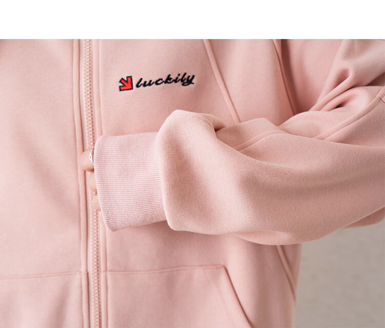 TonLion 2025 Spring Women's Hooded Short Letter Print Sweatshirt Jacket Off-White L 14