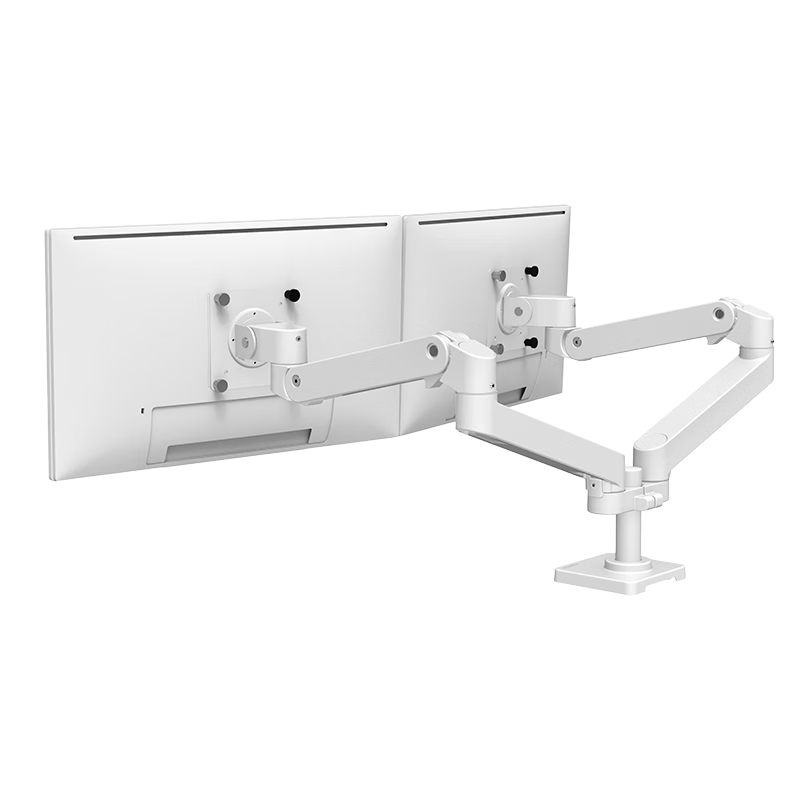 ERGOTRON LX PRO Dual Monitor Arm Stand Adjustable Mount 45-686-290 Bright White