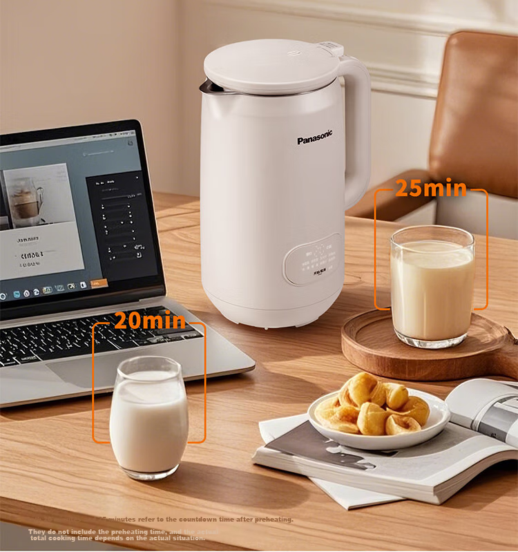Panasonic Soy Milk Maker, Blender, Heating Function, Home Use, Quiet Operation, Noise Reduction, 600ml Capacity, Fully Automatic, Multifunctional, Non-Coated, 316L Stainless Steel, Programmable, Baby Food Supplement, MX-H3601CSQ 22