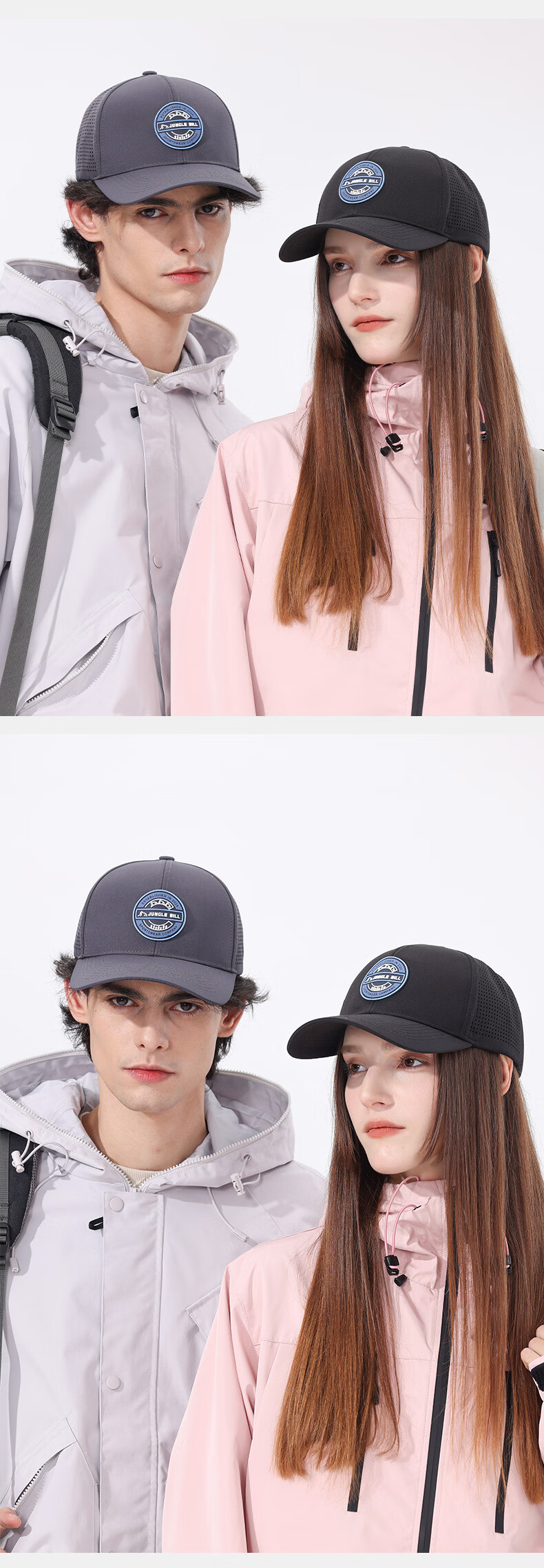 Jiancai Men's Spring And Summer Sun Visor Cap, Trendy Original Outdoor Quick-Dry Hat for Women And Couples, UV Protection Baseball Cap for Me 9
