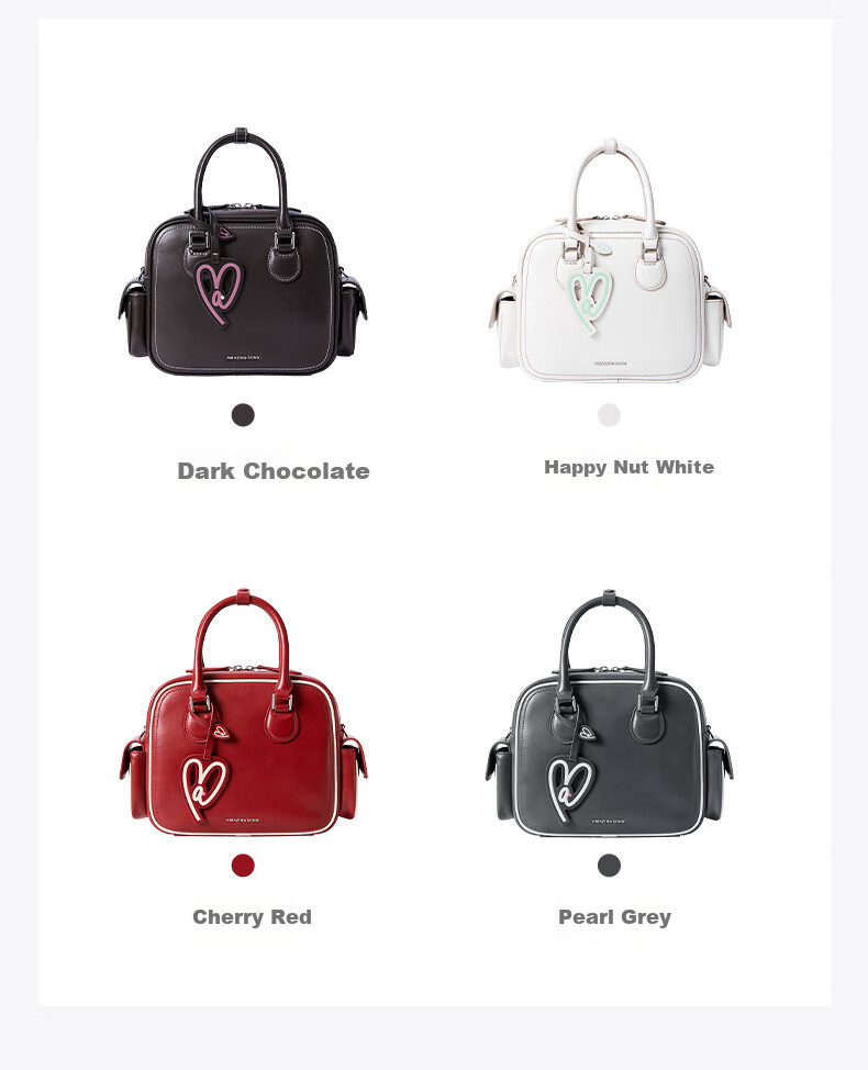 AMAZING SONG Women's Handbag, Toast Bag Medium Size, Cowhide Shoulder Crossbody Bag, High-End Niche Commuter Practical Ins Style Tote Bag Gift 16
