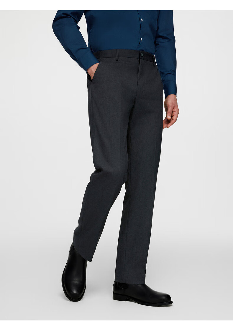 G2000 [Soft to The Touch/Same As in Mall] Men's All-Season Wear Comfortable Business Commute Dress Pants 10