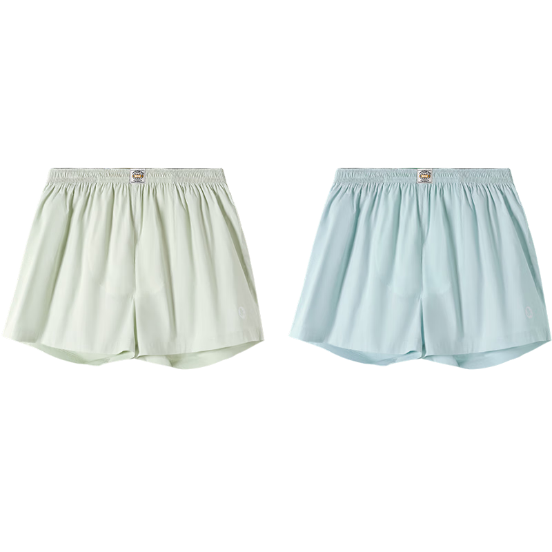Jiusuiban Children's Home Underwear, Boys' Spring And Summer Pure Cotton Loose Boxer Briefs, Shorts, Youth Silk Gusset Aladdin Pants