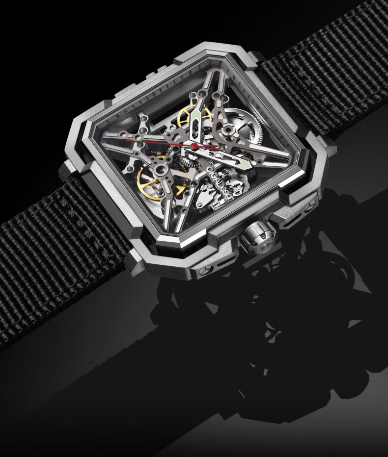 CIGA Design X Series Matrix Full Skeleton Mechanical Watch Fashion Trendy Timepiece Christmas Gift 7