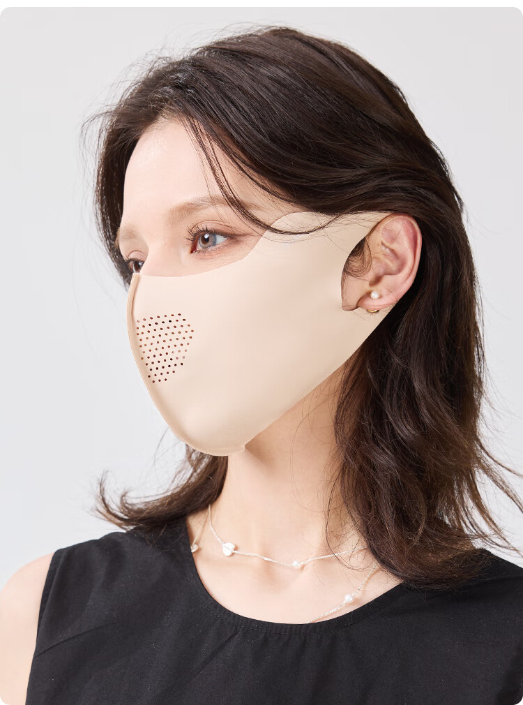 JIUMU Ice Silk Sun Protection Mask for Men and Women Summer UV Protection Cycling 3D Eye and Full Face Shield 17