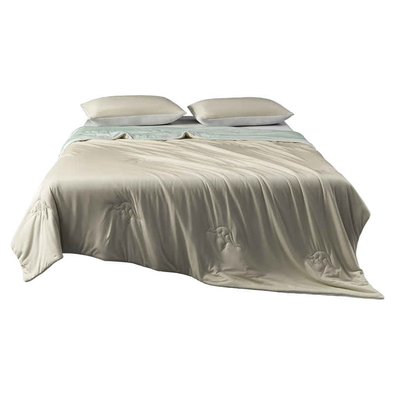 AusGolden M Series Blade Summer Cooling Quilt Anti-Mite Antibacterial Baby Grade A Washable Machine Washable Air Conditioning Quilt 200*230cm