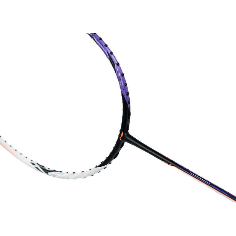 Li-Ning Badminton Racket, Zhanji 5000 High-Elasticity Full Carbon Professional Racket, Advanced Competition Training Racket, 3U Unstrung