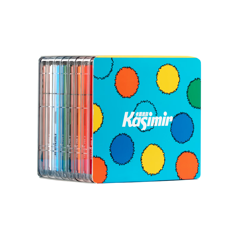 Cashmere Direct Liquid Acrylic Markers 84 Colors Children's Festival Gift Box Student Exclusive Layerable Opaque Watercolor Pens Birthday Holiday Art Education