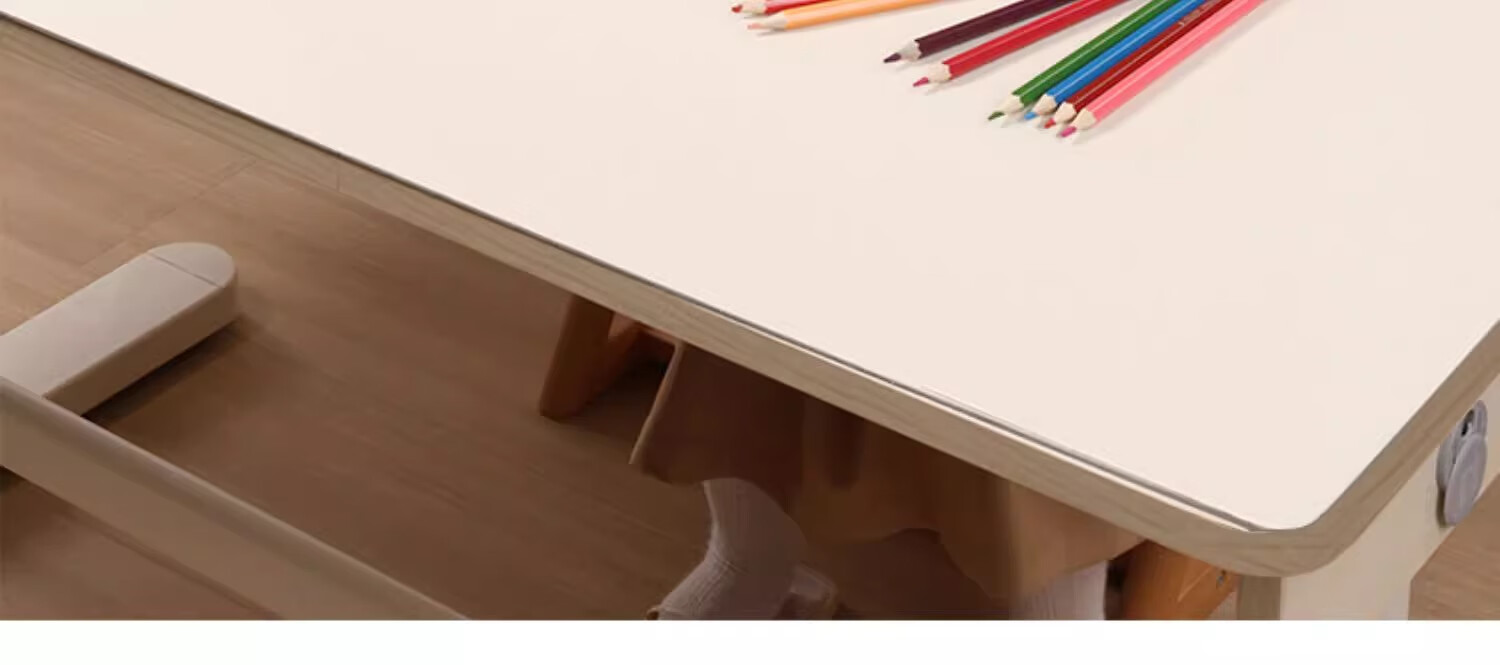 Resen Light Gray 60*40 Desk Pad, Student Eye Protection, Study Writing Office Computer Desk Mat, Anti-Stain Dining Table Pad, Furniture Cabinet Silicone Protective Mat, Children's Desk Pad, Special Tablecloth 22