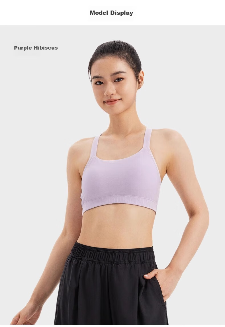 DECATHLON Sports Bra for Running, Fitness, Yoga, Large Bust, Thin, Shock-Absorbing, Beautiful Back Design Bra Vest 5214332 8