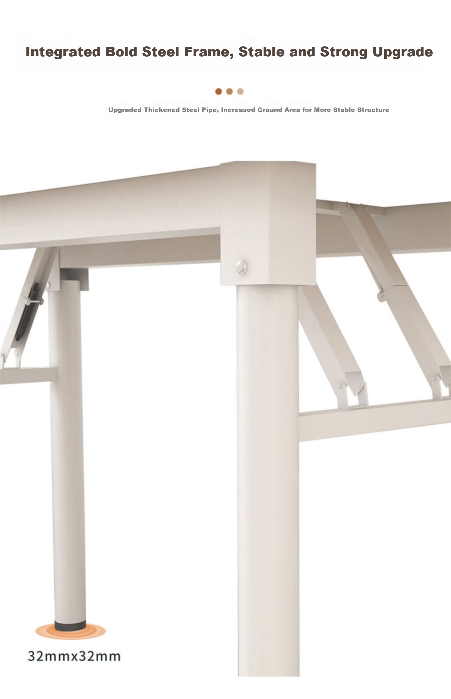 Quanpinwu Foldable Desk, Computer Table, Desktop Student Long Table, Bedroom Simple Writing Desk, Study Desk, Office Desk 4