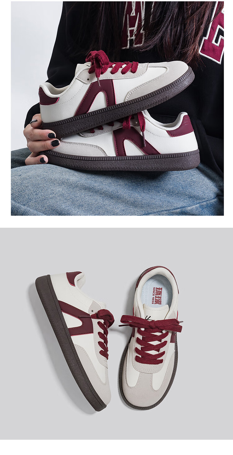 Global Blue Vintage German Trainer Women 2026 New Spring Summer Versatile High-Value Commuter Shoes 8