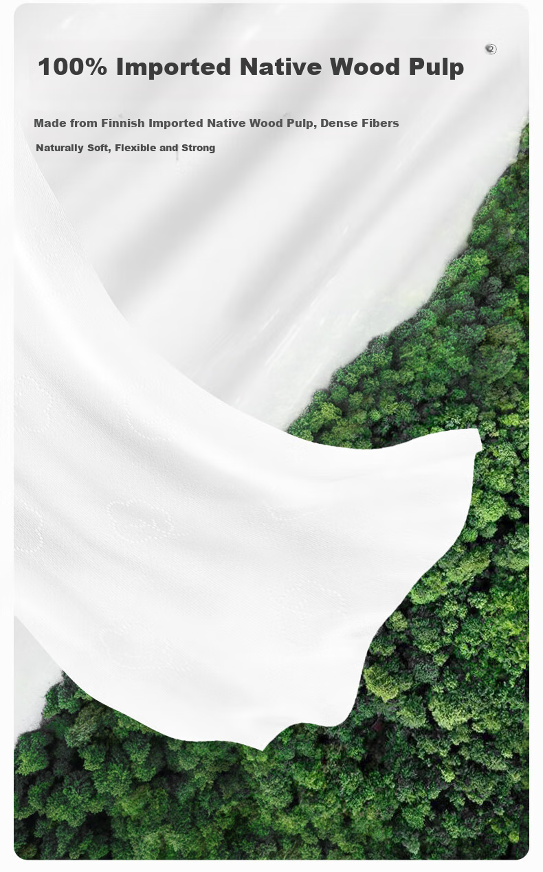 Deyou Ultra-Soft 4-Ply Milk Paper, 80 Sheets, 16 Packs, Suitable for Babies, Cloud-Soft Tissue, Cream Paper, Soft Tissues, M Size 4