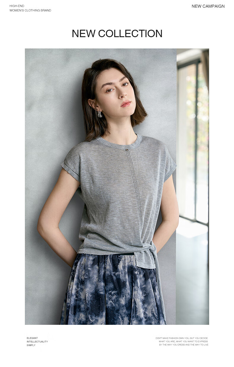 YANYEE Women's Short Sleeve Knit Top 2025 Summer Waist-Tie T-Shirt Purple L 18