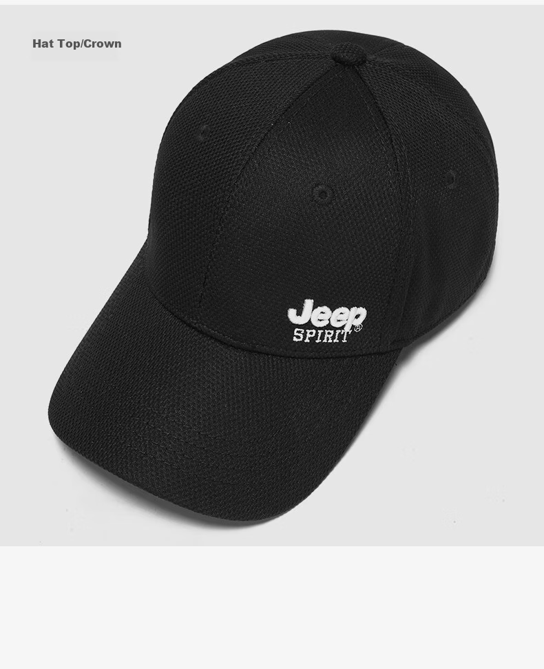 JEEP Baseball Cap for Men, Versatile Summer Visor Hat, Fashionable Trendy Sun Hat for Men And Women, A0755 2