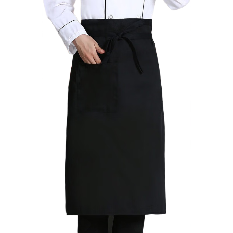 Minggu Chef's Half Apron, Chinese Cuisine Fashionable Unisex Work Restaurant Kitchen Half Apron, Chef's Half Apron CW679041