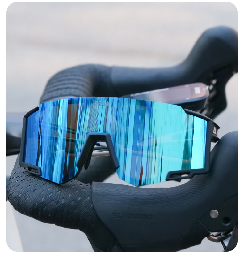 Pike Cycling Glasses for Men And Women, Nearsighted Outdoor Sports Running Sunglasses, Bicycle Windproof Sand-Proof Day And Night Dual-Use Goggles 12