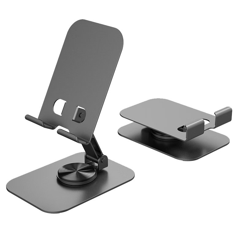 BZBC Phone Stand, Tablet Holder for IPad, Desktop Lazy Stand, 360-Degree Rotation, Adjustable, Live Streaming Phone Mount, Photography And Office Multi-Functional Support Stand