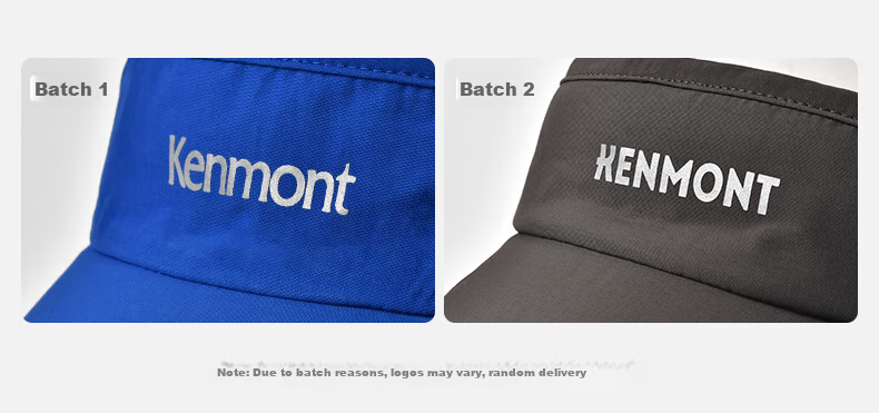 Kenmont Summer Outdoor Tennis Hat, Sun Hat for Men, UV Protection, Sunshade Cap, Anti-UV Running Visor, 3675 14
