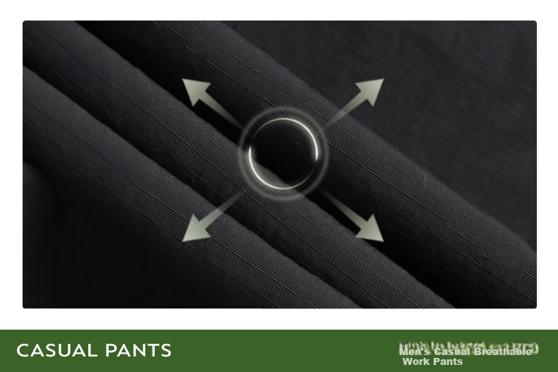 DECATHLON Elastic Quick-Dry Pants for Men, Outdoor Hiking Trousers, Climbing Pants, Sports Long Pants, Gray-Green Color, Size S-2747127 7
