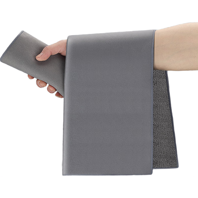 Astree Car Wash Towel, Specialized for Car Interior Cleaning, Lint-Free, Absorbent Microfiber Flock Towel, Large Size, Car-Mounted, Streak-Free, Small Cloth for Wiping Car Glass And Cleaning Accessories