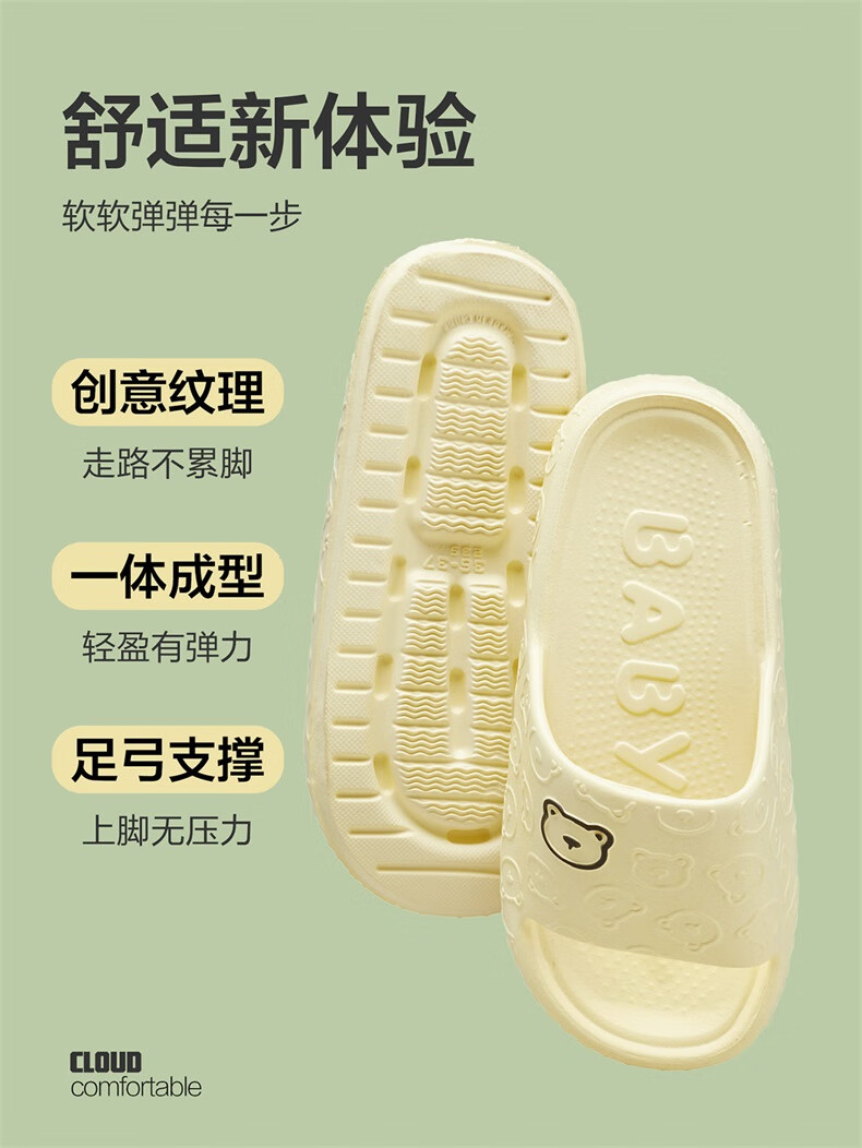 Yierkang Cartoon Slippers, Women's Summer Bathroom Indoor Home Slippers, YW53I150 1