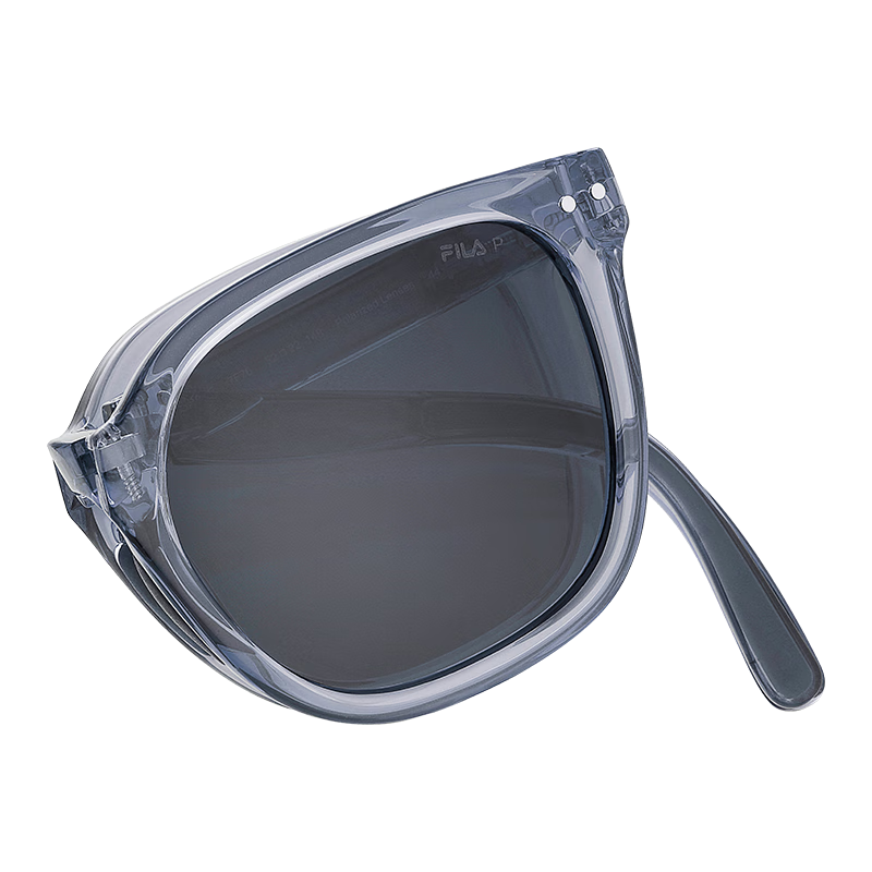 FILA Foldable Polarized Sunglasses for Men And Women, UV Protection, Portable And Compact B25 Sunglasses for Back-To And Father's Day