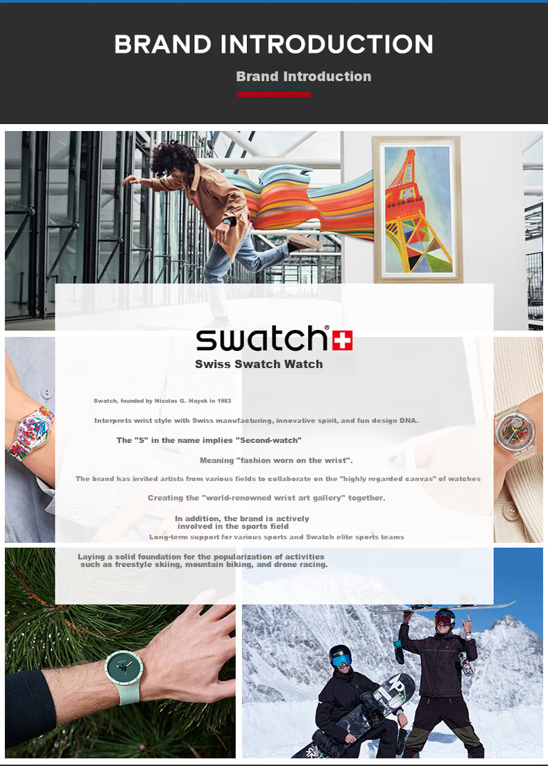 Swatch Swiss Watch, Metal Ultra-Thin Business Casual Men's Quartz Watch, Holiday Gift, SKIN Dark Gree 5