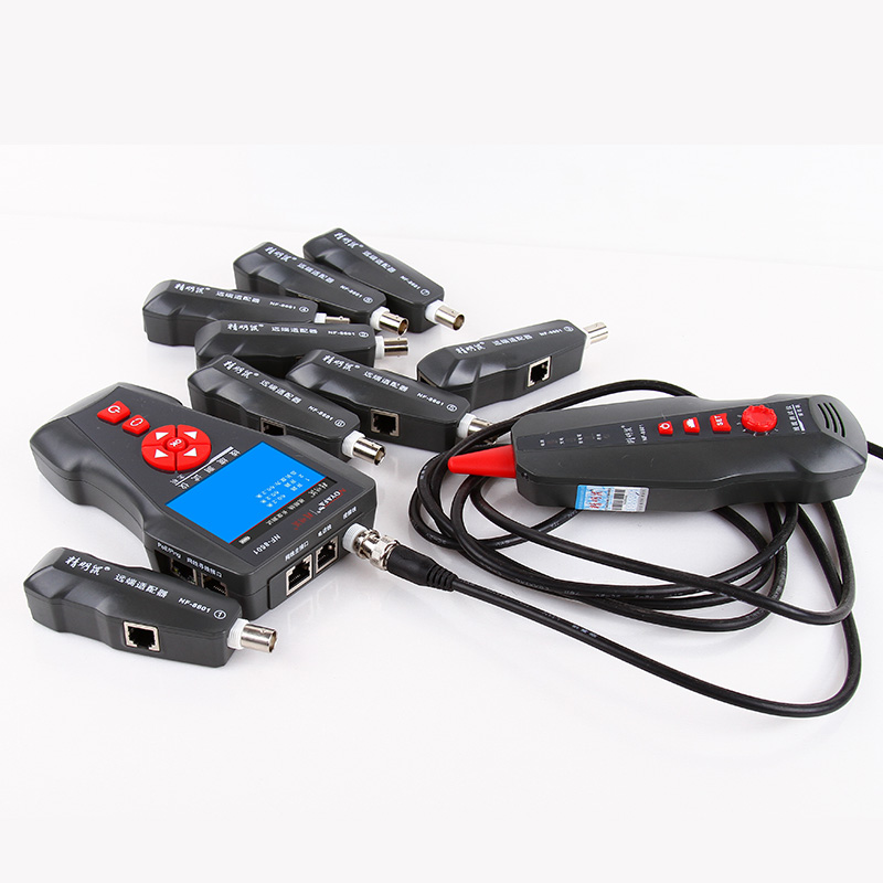 Jingmingshu NF-8601W Cable Tracker, Wire Tester, Network Cable Tester, Cable Finder, Cable Tracer, Network Cable Testing Tool