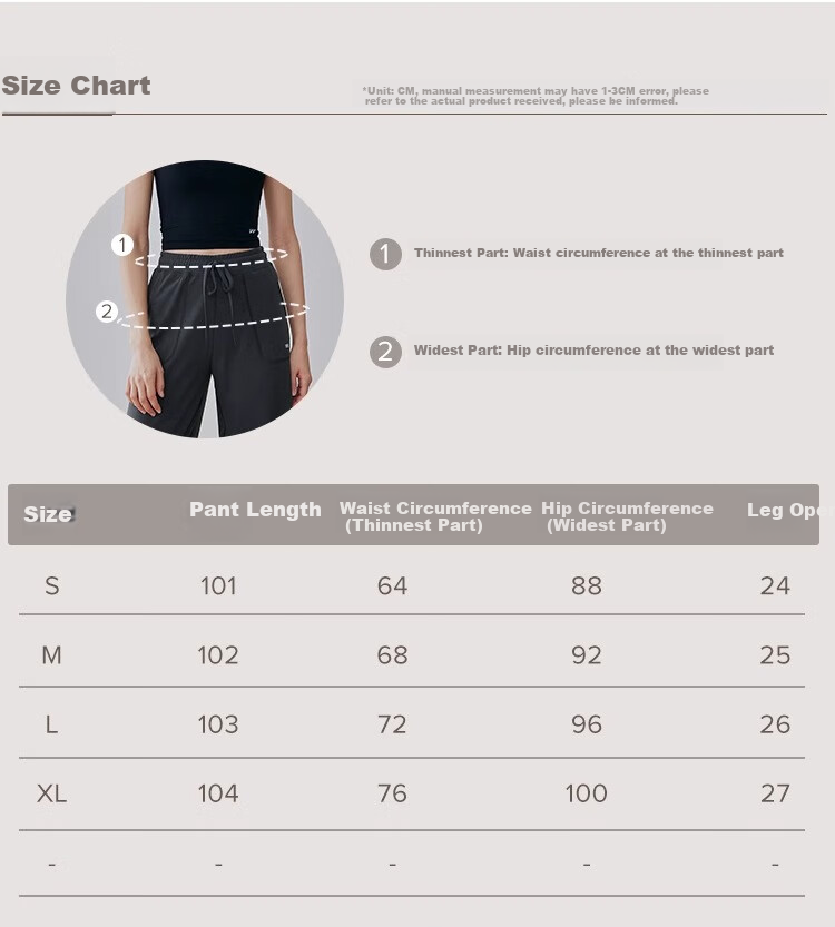 Gigt Women's Straight-Leg Loose-Fit Wide-Leg Yoga Pants for Autumn, Casual Outdoor Wear, Long Pants for Running And Fitness 18