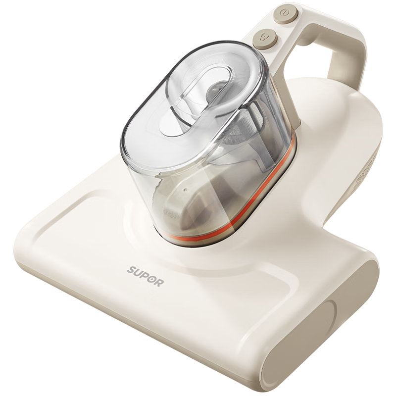 Supor Mite Removal Device Bed Treasure High Performance Large Suction UV Double Vibration Patting High Temperature Sterilization Heat Drying Dehumidification Dual Cup Mite Separation Home Vacuum Clean