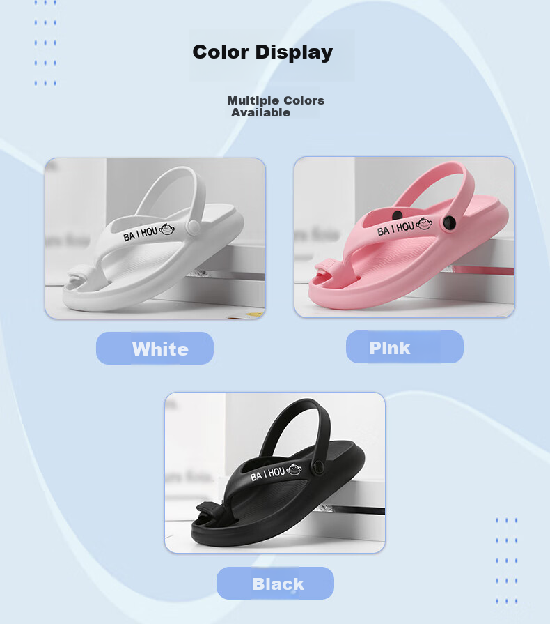 BAIHOU White Monkey Corrective Big Toe Sandals, Bunion Correction Functional Split-Toe Slippers, G-01 Pink, Size 35-36 8