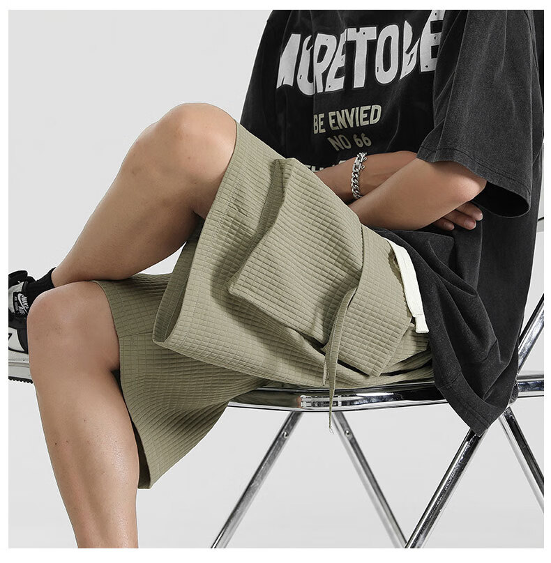 EASTERN CAMEL Men's Shorts, Trendy Comfortable Thin Breathable Casual Sports Basketball Shorts, Outdoor Quick-Dry Cargo Loose Five-Point Shorts for Me 14