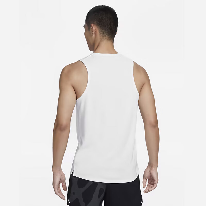 NIKE Men's Sports Tank Top, Round Neck Sleeveless, Soft Comfortable DV9322-010 Black 2XL 2