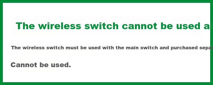 BULL Switch Panel, Wireless Remote Control Switch, Two-Position Switch, Smart Switch with Adhesive Backing, Q214 White, Self-Adhesive 1