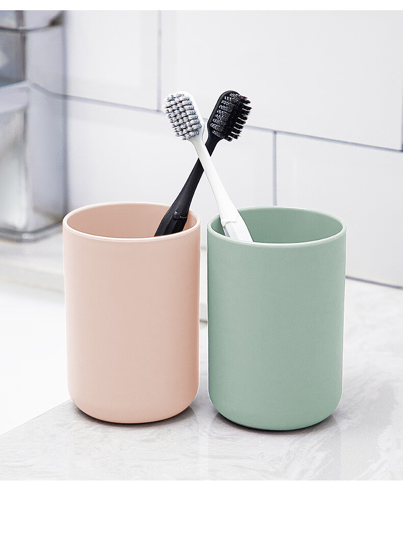 Xingfang 304 Stainless Steel Mouthwash Cup, Double-Layer Insulated Toothbrush Holder, Tooth Mug for Students And Couples, Home Use 8