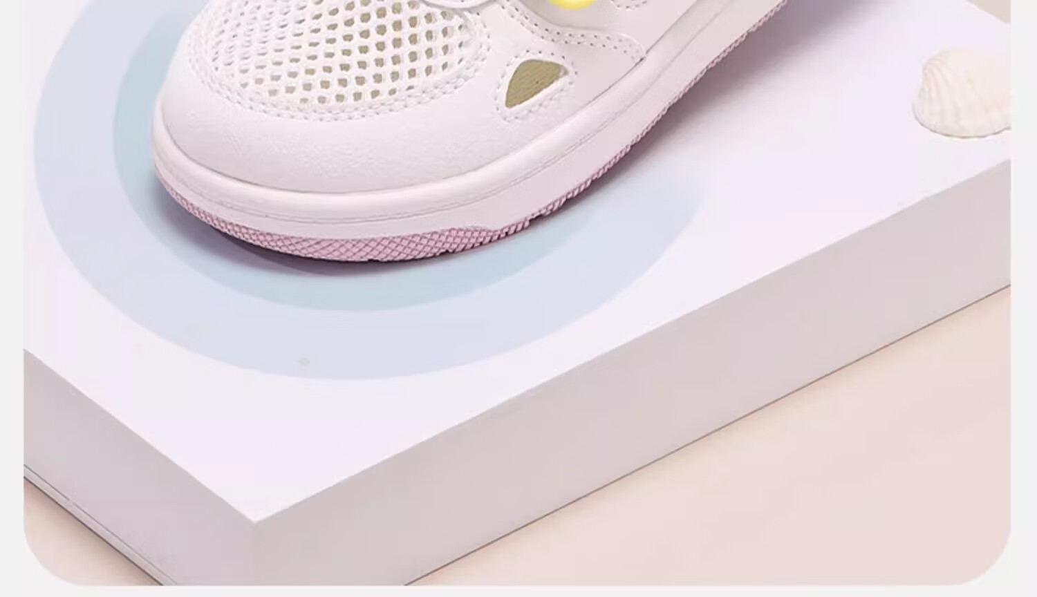 DAVE & BELLA Girls' Mesh Sandals, Boys' Breathable Shoes, Summer Children's Non-Slip Walking Shoes 6