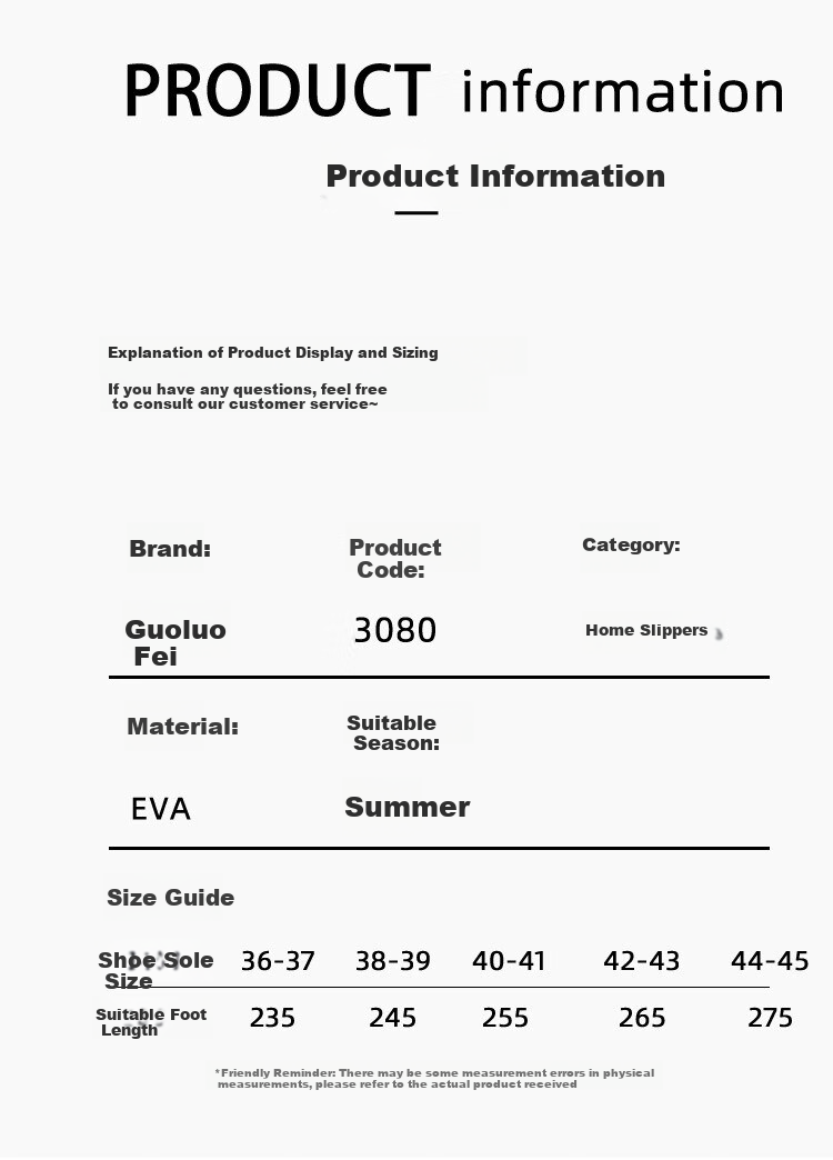 GUOLUOFEI Eva Slippers for Men, Summer Indoor Home Non-Slip Bathroom Shower Squishy Feeling Sandals, Black, Size 42-43 12