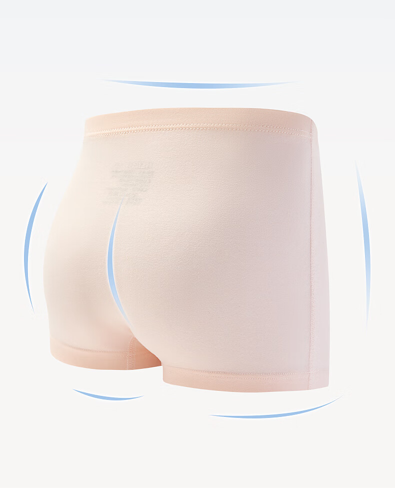 Beibi Children's Underwear for Girls, A-Class Cotton Boxer Briefs for Older Kids, Breathable And Comfortable Shorts That Don't Pinch the Bottom 8