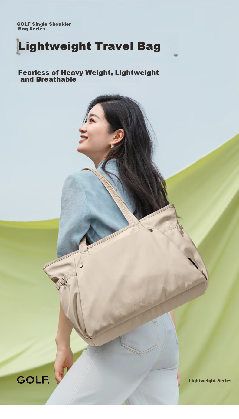 GOLF Shoulder Bag for Women, Tote Bag, 14-Inch Laptop Bag, Casual Water-Resistant Handbag, Versatile Commuter Tote Bag for Wome 2