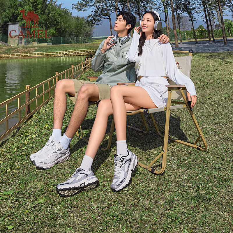 CAMEL Outdoor Casual Shoes, Unisex Hiking Shoes, Sports Footwear, Fashionable Non-Slip Breathable Mountaineering Shoes F15B097051